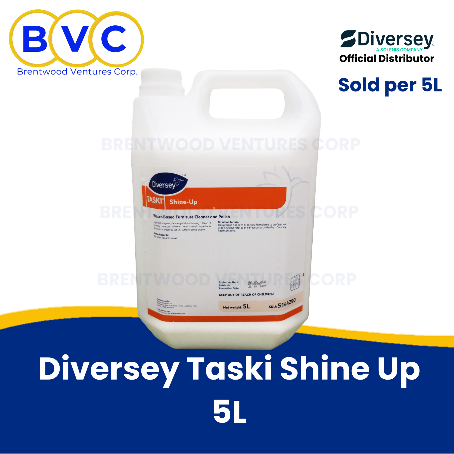 Diversey Taski Shine Up 5L