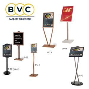 BVC Hotel Restaurants Sign Standees