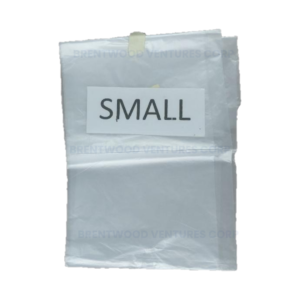 Flat Trash Bag Clear Small 100pcs