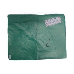 Flat Trash Bag Green L 100pcs