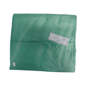Flat Trash Bag Green M 100pcs