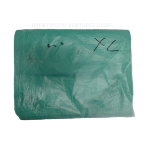 Flat Trash Bag Green XL 100pcs