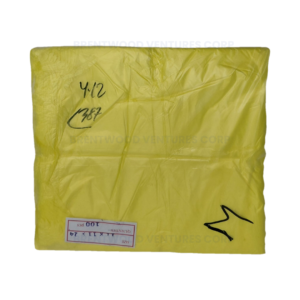 Flat Trash Bag Yellow M 100pcs