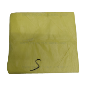 Flat Trash Bag Yellow S 100pcs
