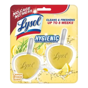 Lysol Lemon Breeze Scent Hygienic Automatic Toilet Cleaner