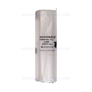 Roll Trash Bag Clear XL 100pcs