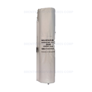 Roll Trash Bag Clear XXL 100 pcs